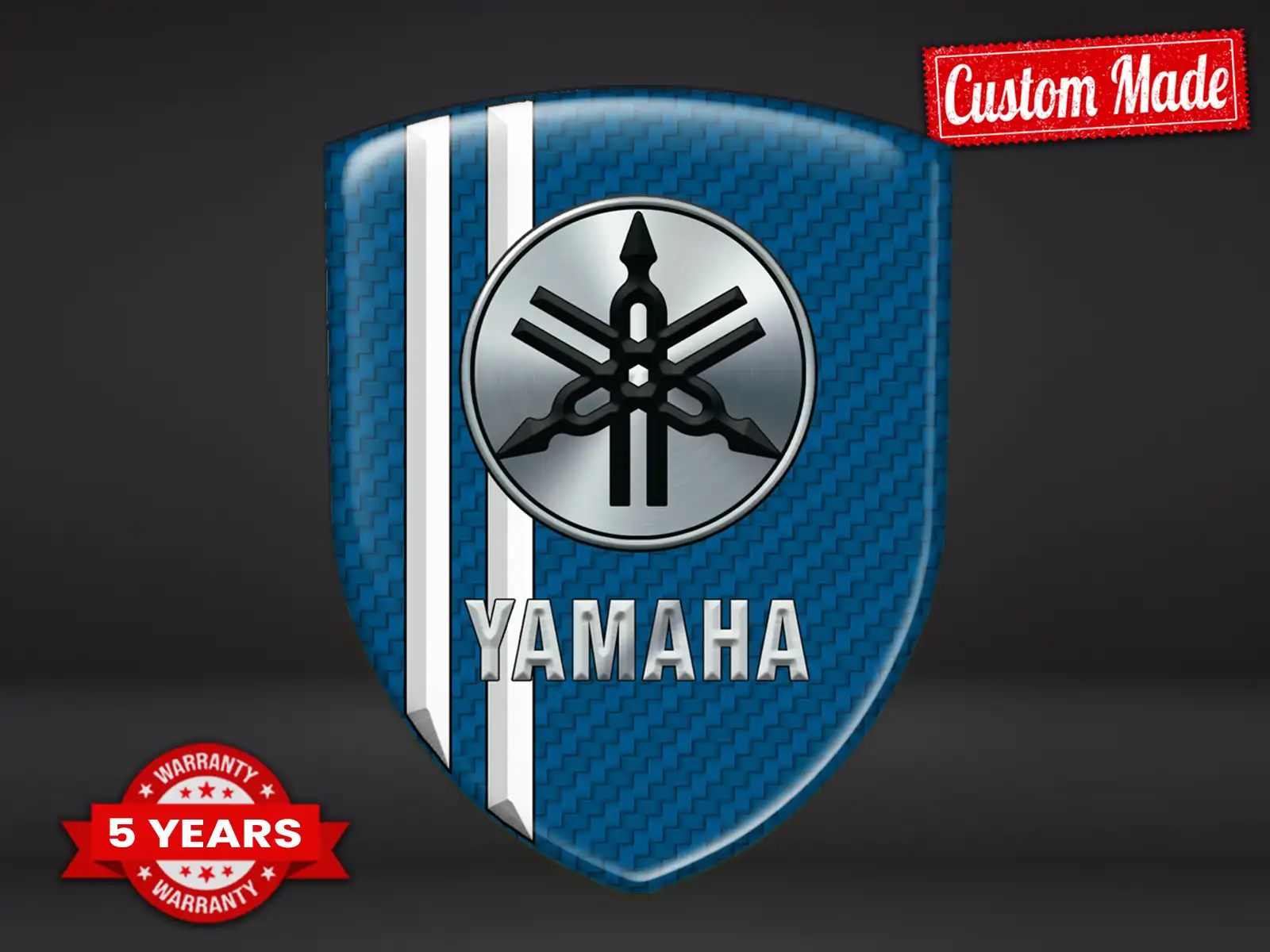 Yamaha Pegatinas Auto Resistentes Estrella Estilo Profesional